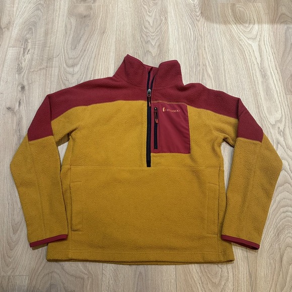 Cotopaxi Women's Fleece Pullover Medium Colorblock Gorpcore 1/2 Zip Outdoor - Picture 2 of 8